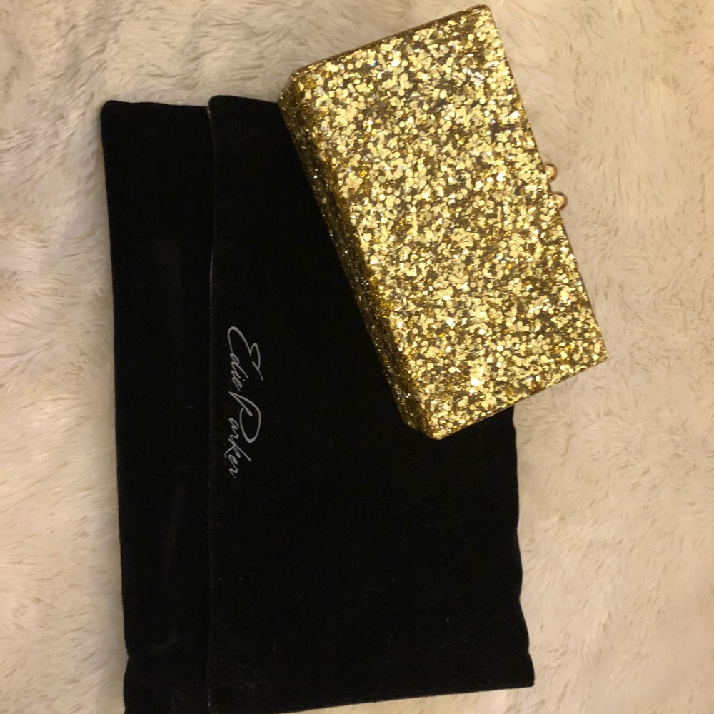 ❌ SOLD ❌ Edie Parker Clutch (Gold)